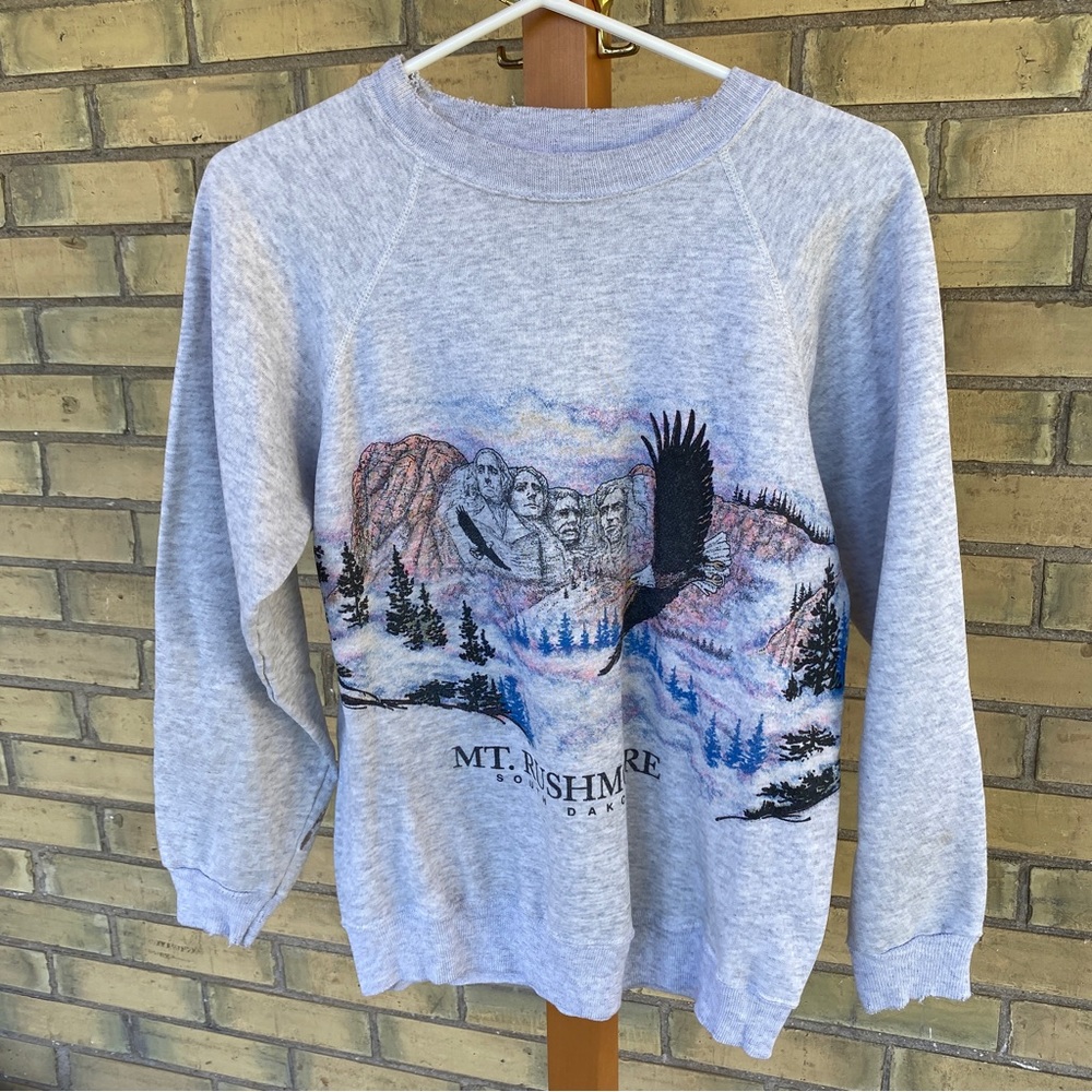 Vintage Mt. Rushmore Crewneck Sweater